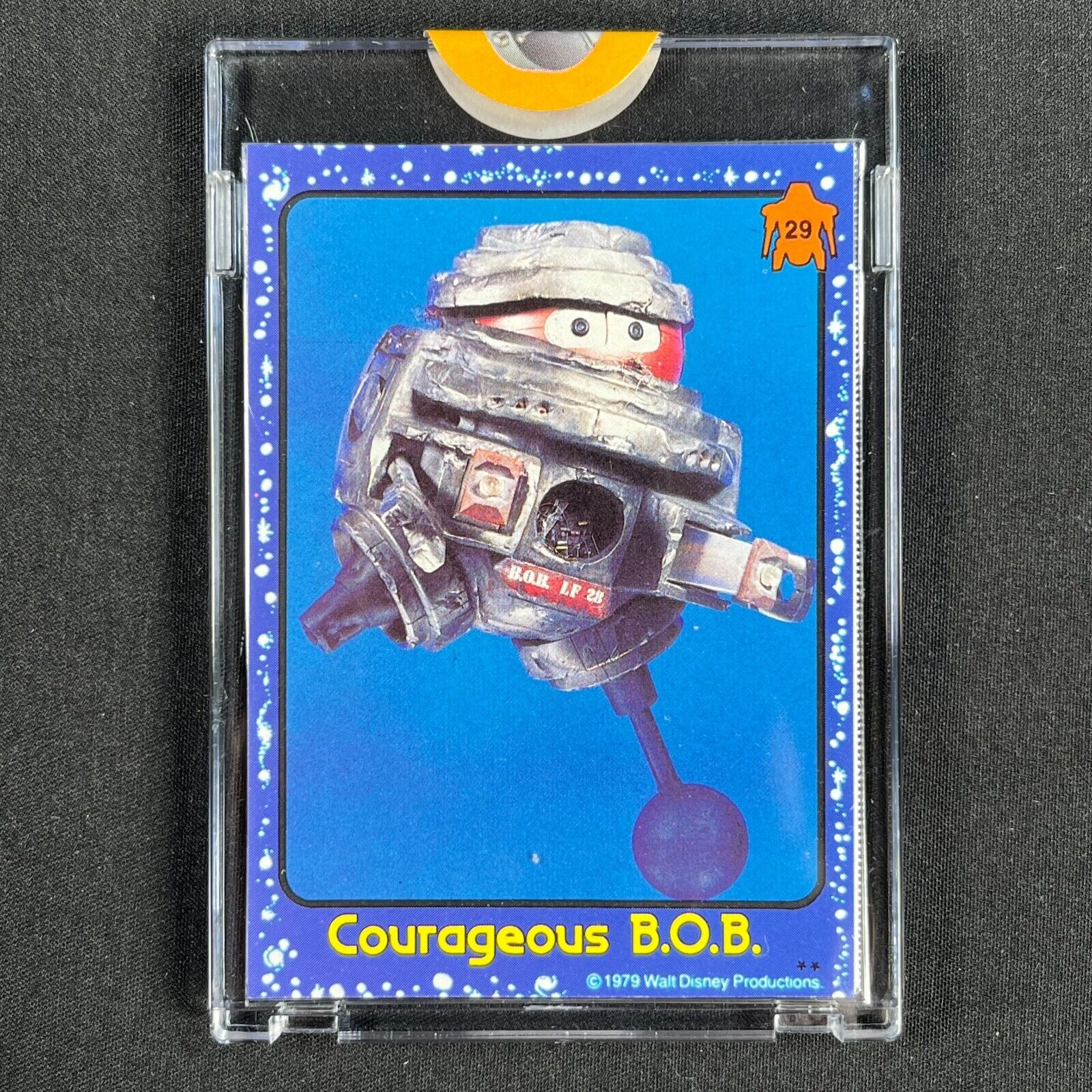 1979 Topps Vault Black Hole Paper Proof Courageous B.O.B. 1/1 RARE