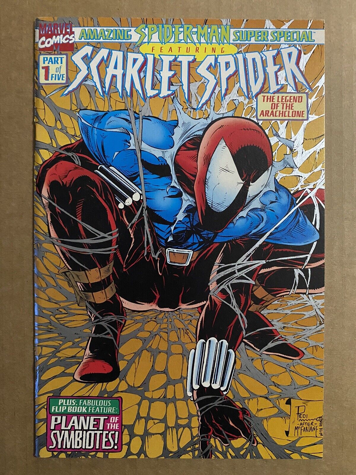 Amazing Spiderman Scarlet Spider #1 Marvel Comic Book