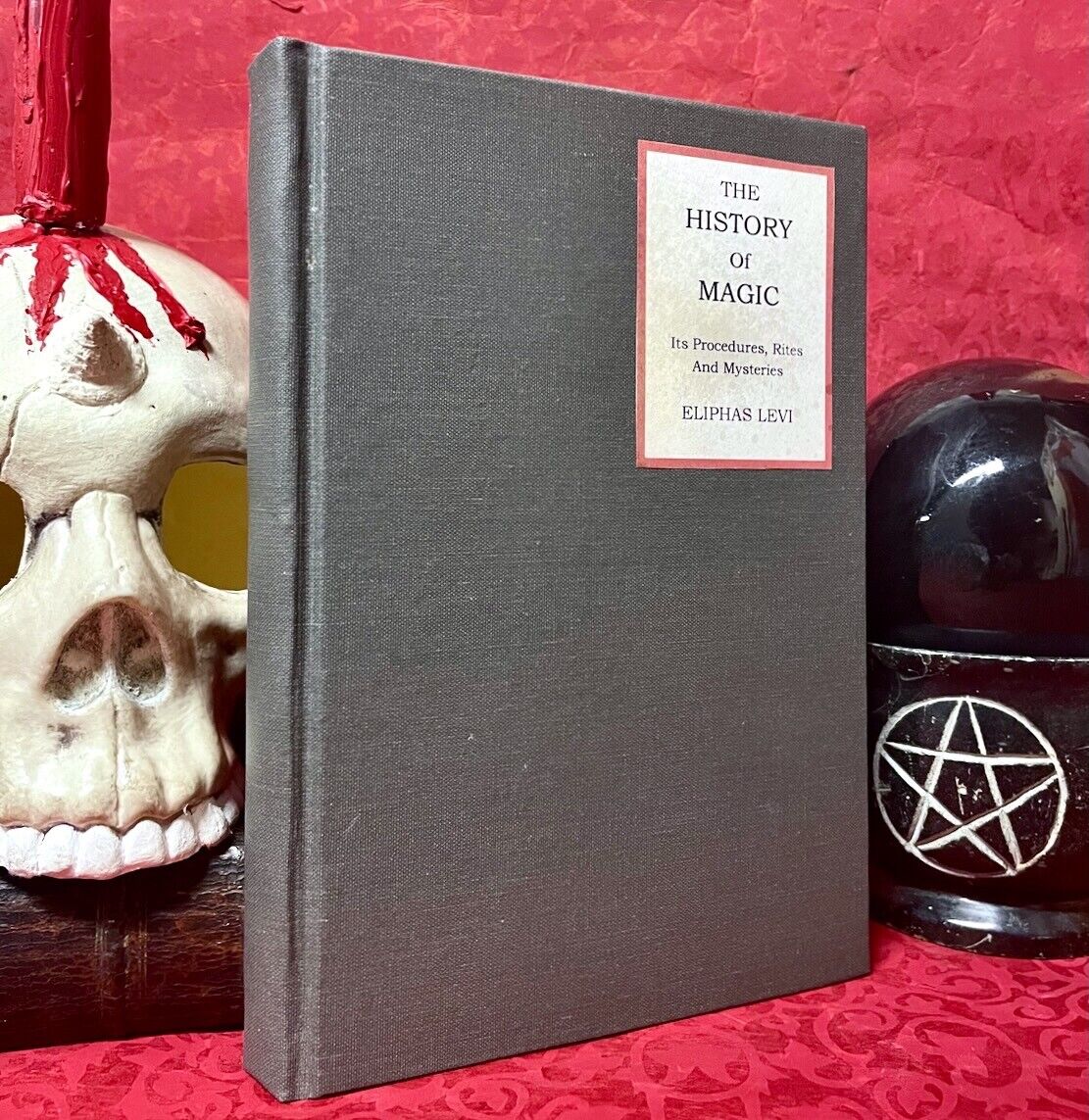 ELIPHAS LEVI / A E WAITE: THE HISTORY OF MAGIC HAND-BOUND REPRINT  OCCULT MAGICK