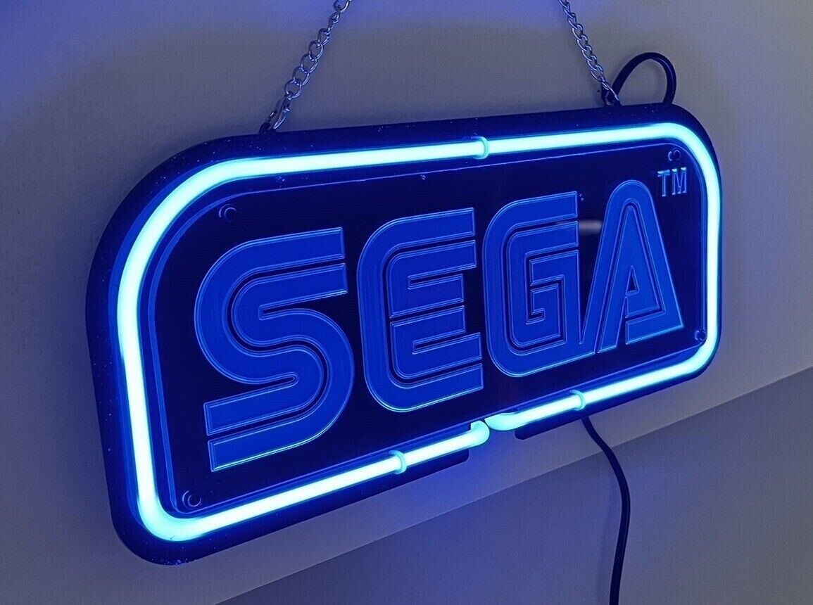 Sega Video Game Room 3D Carved 14\