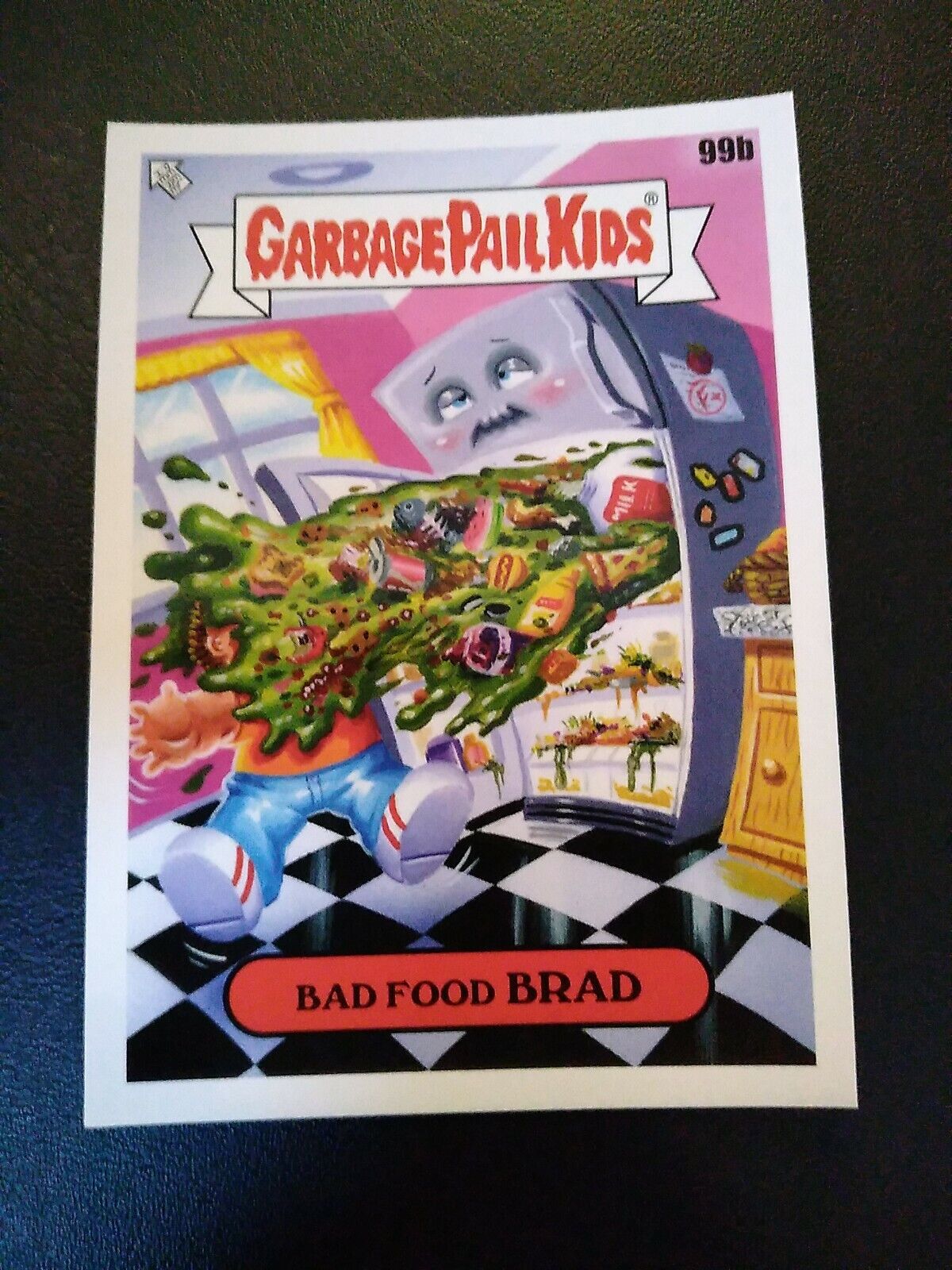 2021 garbage pail kids food fight Bad Food Brad 99b