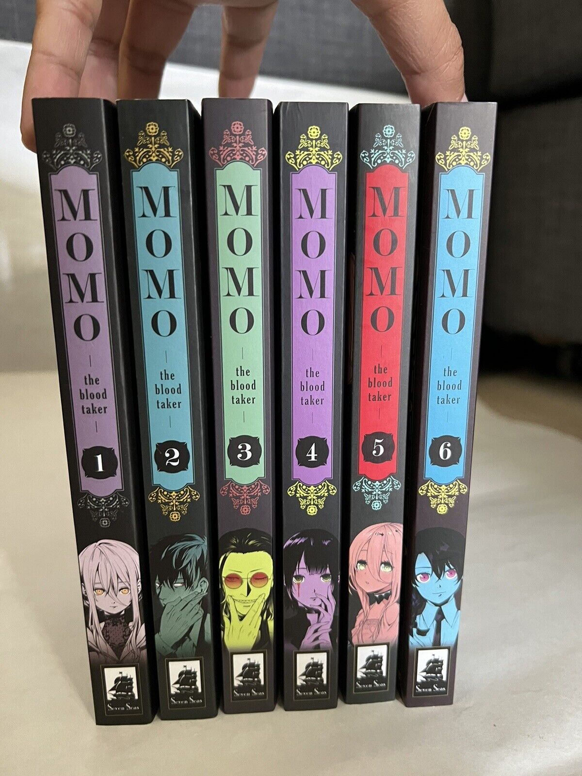 Momo: The Blood Taker Volumes 1-6 English