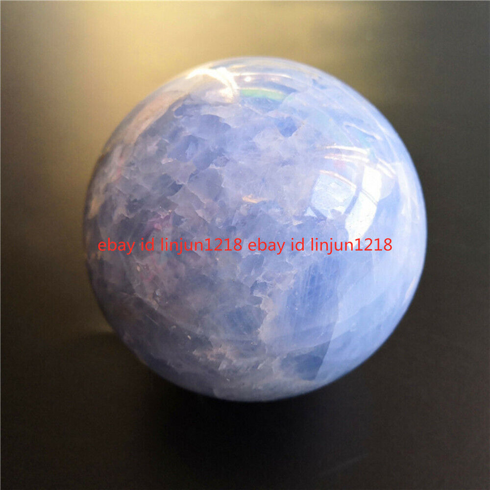 50-80mm Natural Aquamarine Crystal Sphere Kyanite Crystal Balls