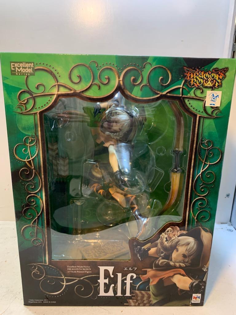 Excellent Model Dragon's Crown Elf PVC Figure Megahouse From Japan Toy