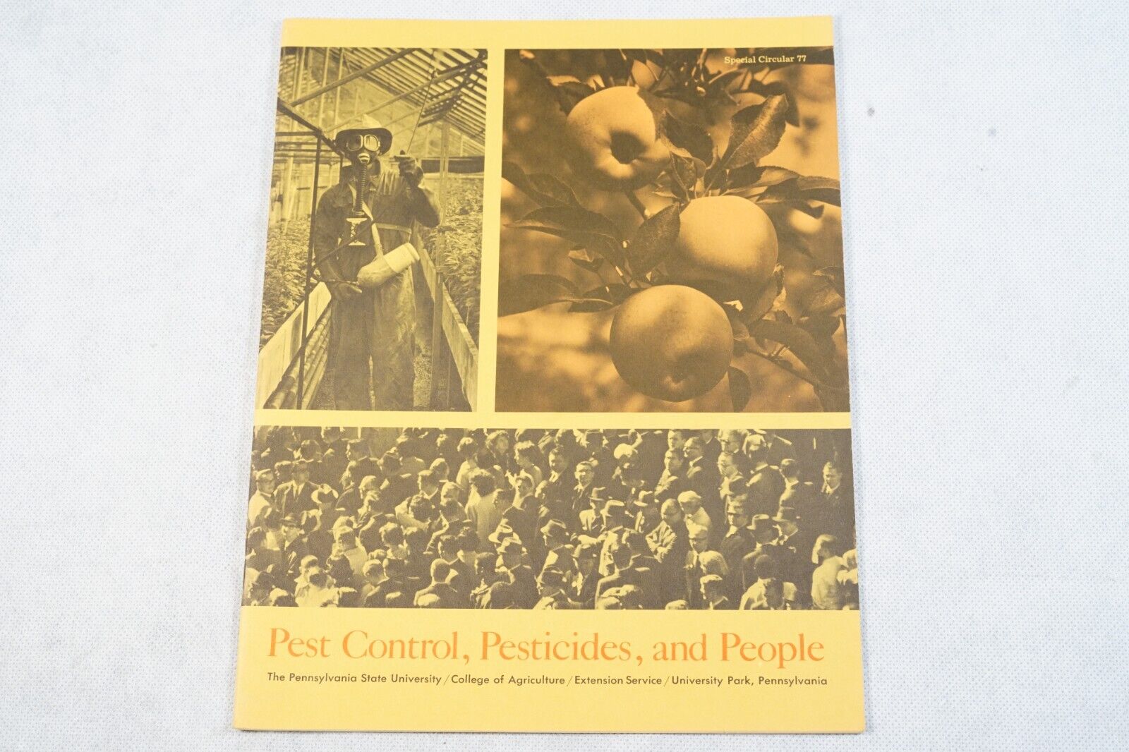 Vintage PA State Uni. Pest Control Pesticides and People Agricultural No. 77