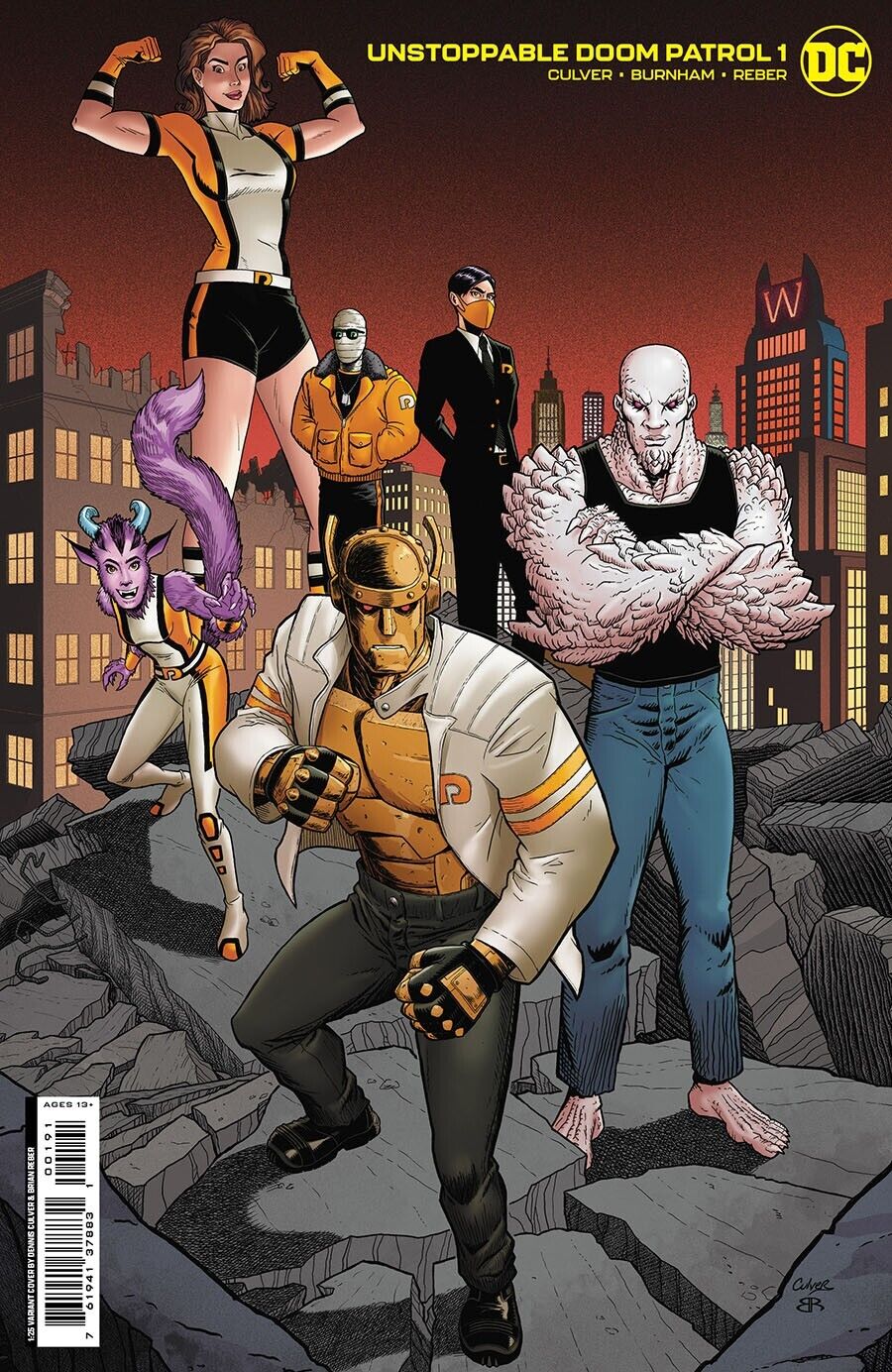 Unstoppable Doom Patrol #1 2023 Unread Cover E DC Comic Book