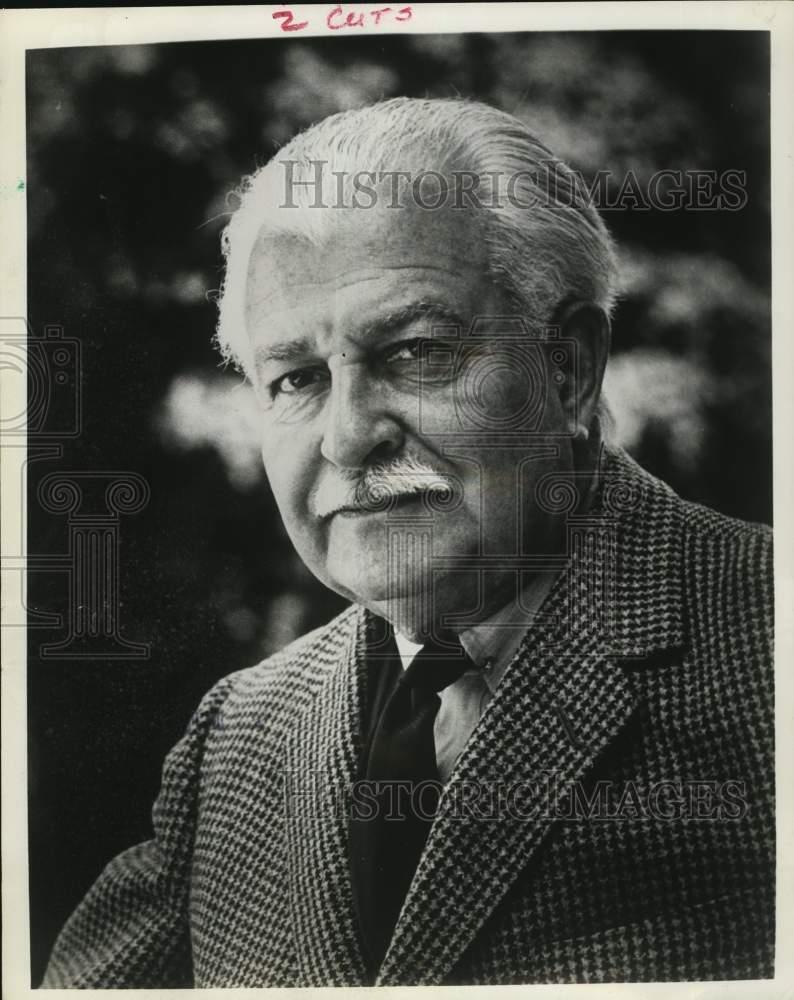 1970 Press Photo Conductor Arthur Fiedler of the Boston Pops Orchestra