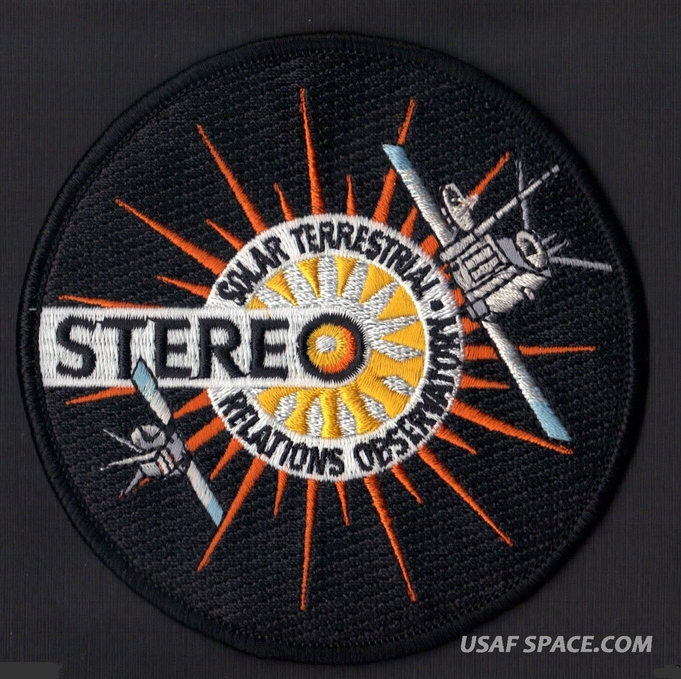 NASA STEREO Solar Terrestrial Observatory DELTA II USAF SATELLITE SPACE PATCH 
