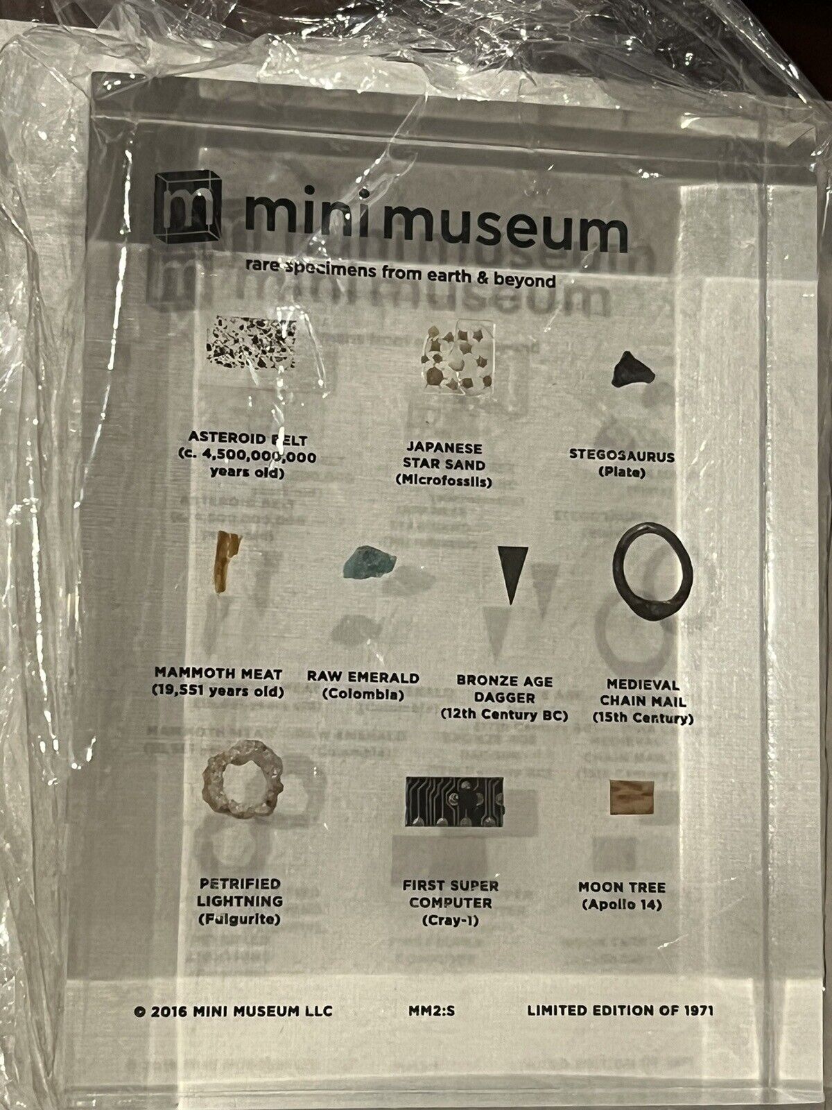 Mini Museum 2 Limited 2nd Edition - Small Rare Specimens Hans Fex Dinosaurs