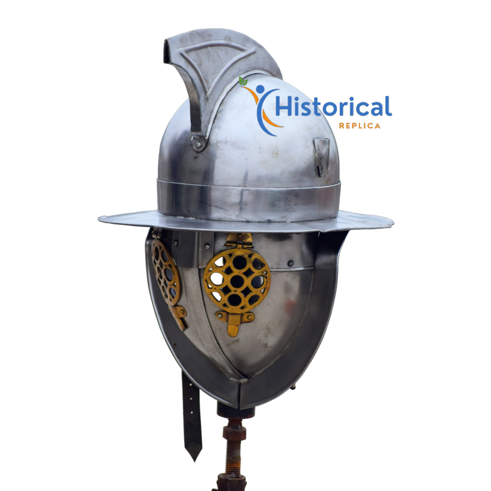 Halloween Gladiator Helmet Murmillo Armor Roman Costume IMA-HLMT-004