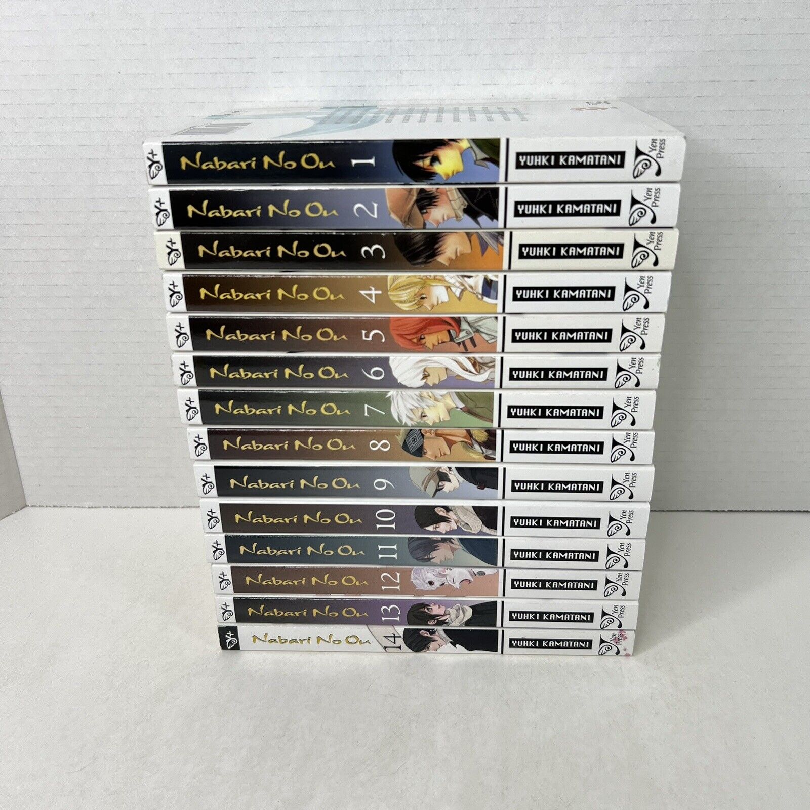 Lot (14) Nabari no Ou English Manga Volumes 1-14 Complete Set by Yuhki Kamatani