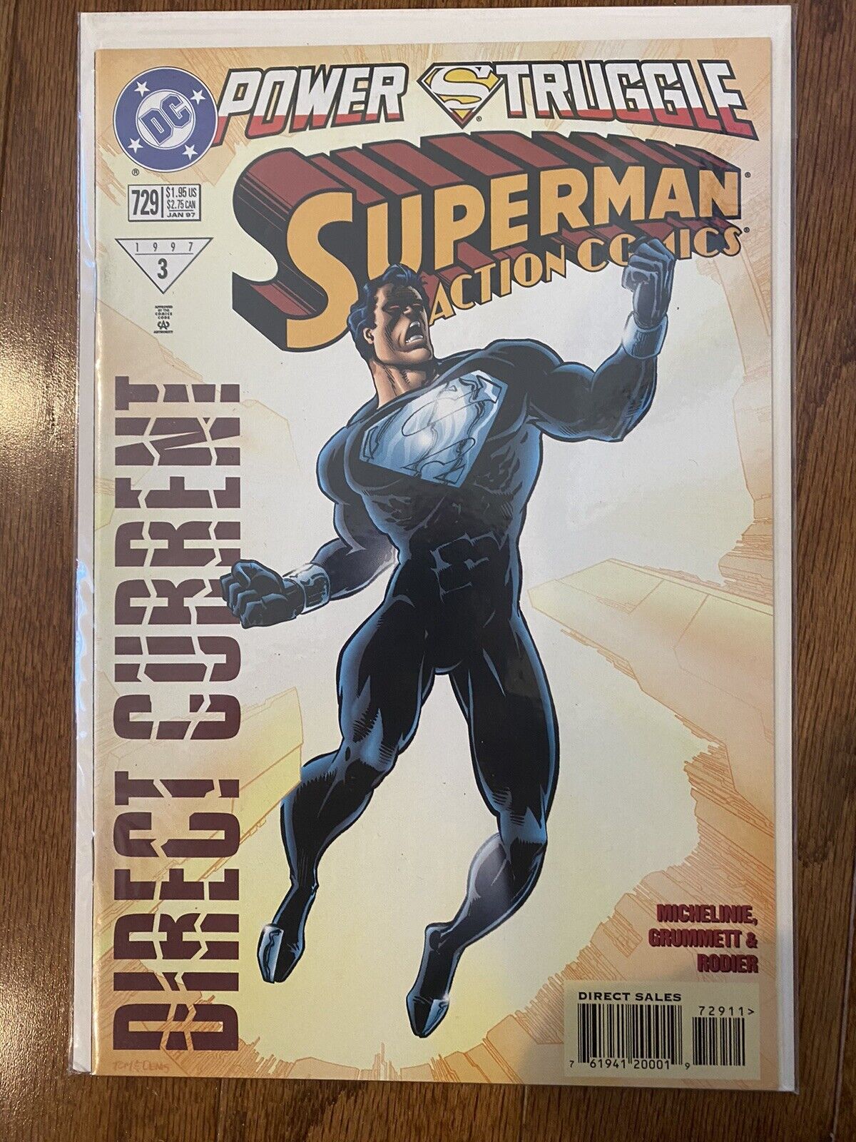 Action Comics #729 (Jan 97) - #740(Dec 97) Complete  New Powers Blue Superman