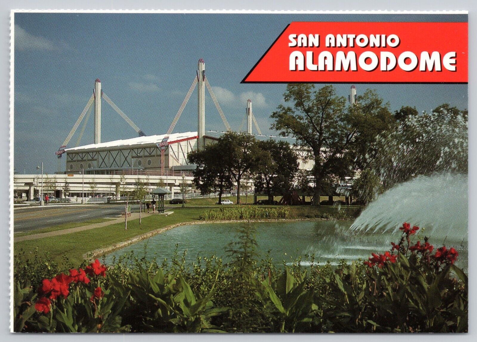 San Antonio Texas, Alamodome, Vintage Postcard
