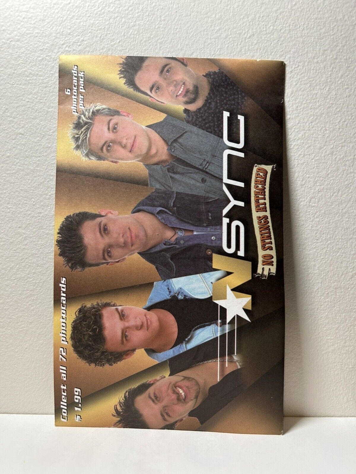 2000 Panini NSYNC - No Strings Attached Official Photocards Pack 90s Nostalgia
