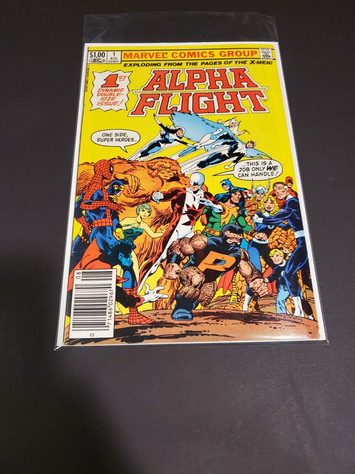 Alpha Flight #1 (Marvel, Aug 1983) ☆ Authentic ☆