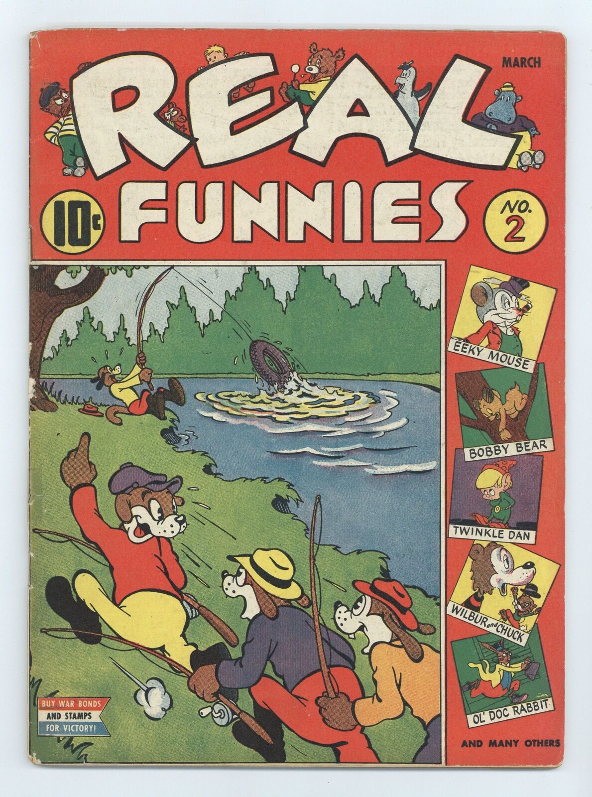 Real Funnies #2 VG 4.0 1943