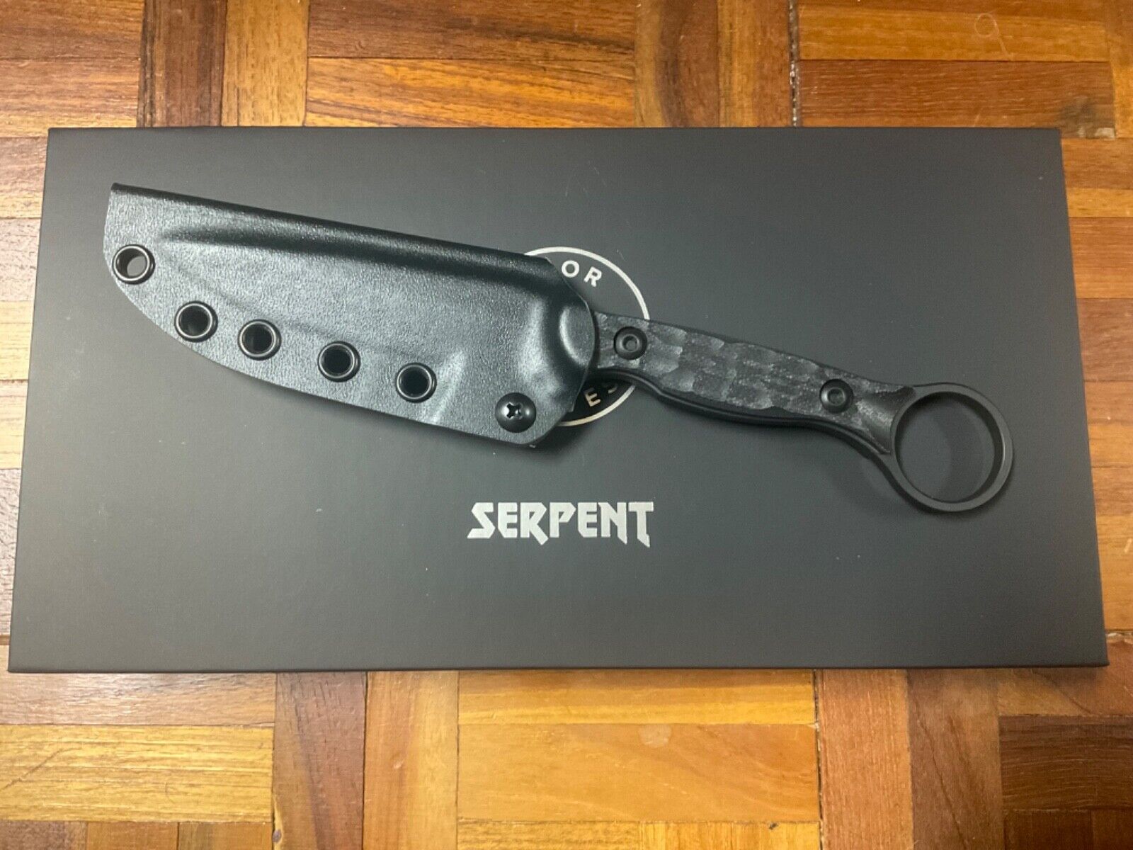 Toor Knives - Serpent S SOCOM BLACK - New Model replacing Anaconda