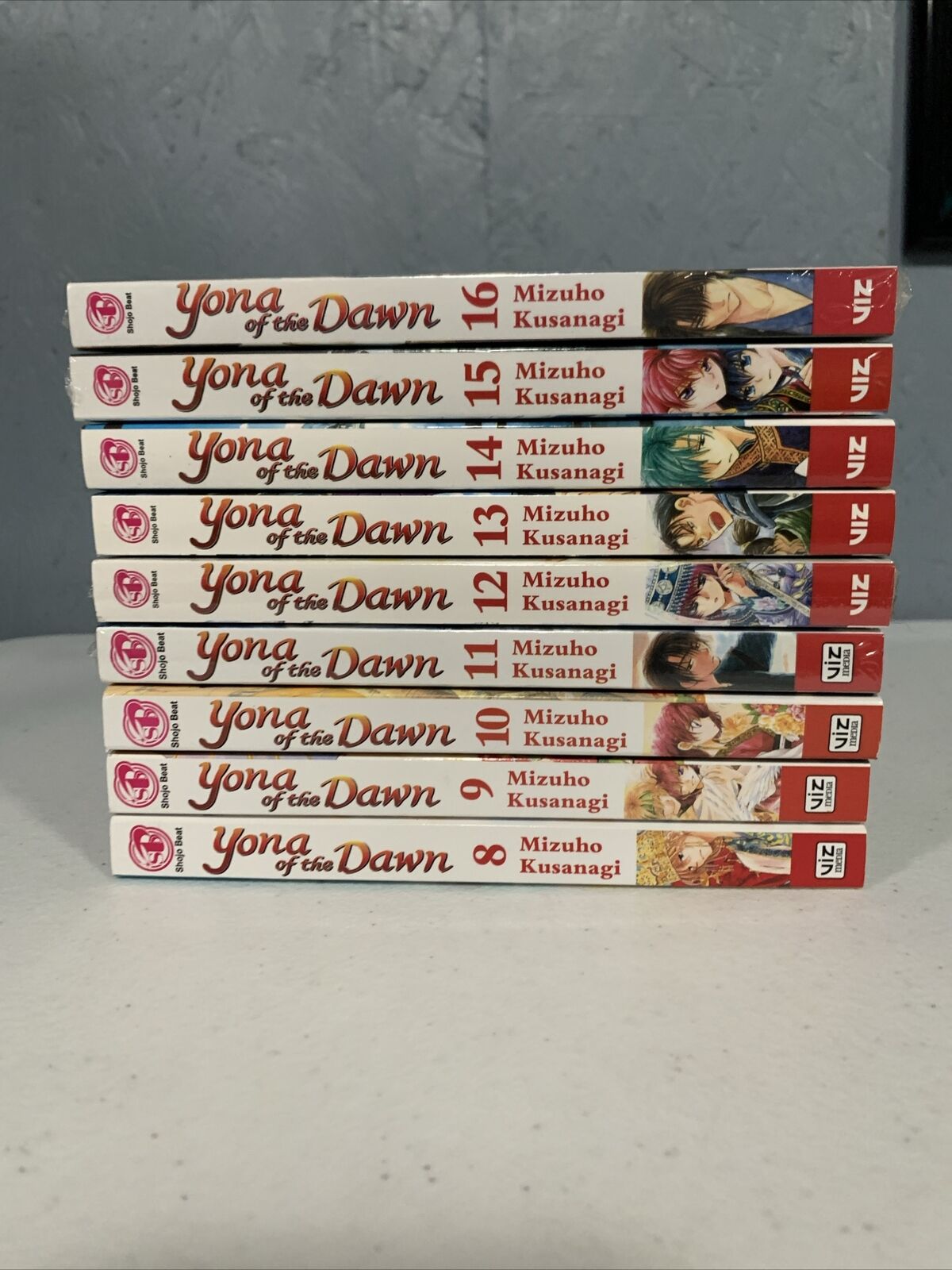 Yona Of The Dawn Manga Volumes 8-16 Mizuho Kusanagi Viz Media English Books