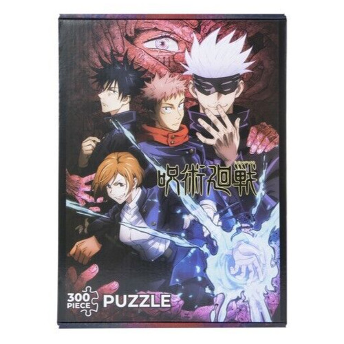 Jigsaw Puzzle 300 Pieces Jujutsu Kaisen Cast Anime 13 X 19 Crunchyroll