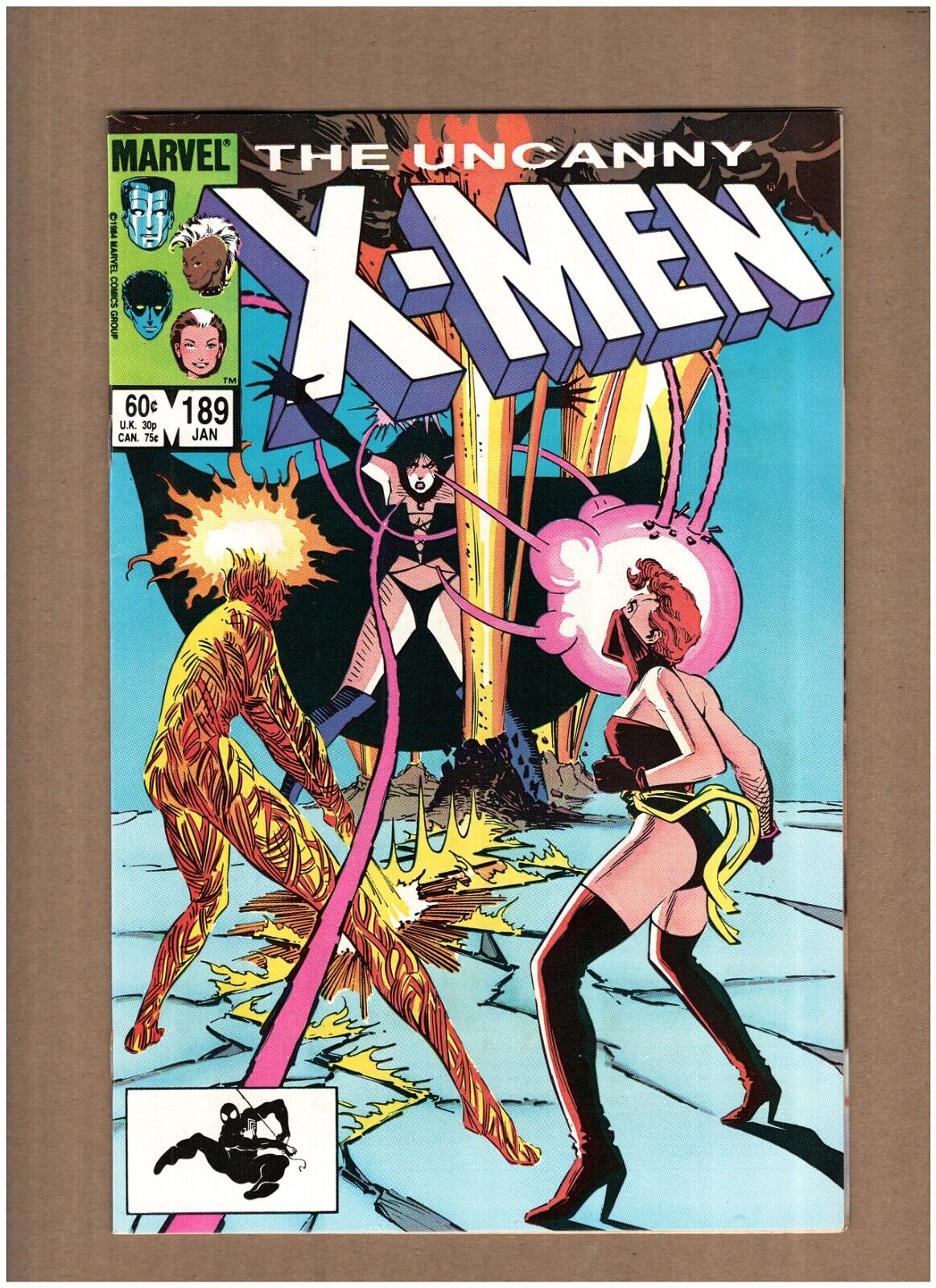 Uncanny X-Men #189 Marvel Comics 1985 Claremont Colossus Phoenix FN/VF 7.0