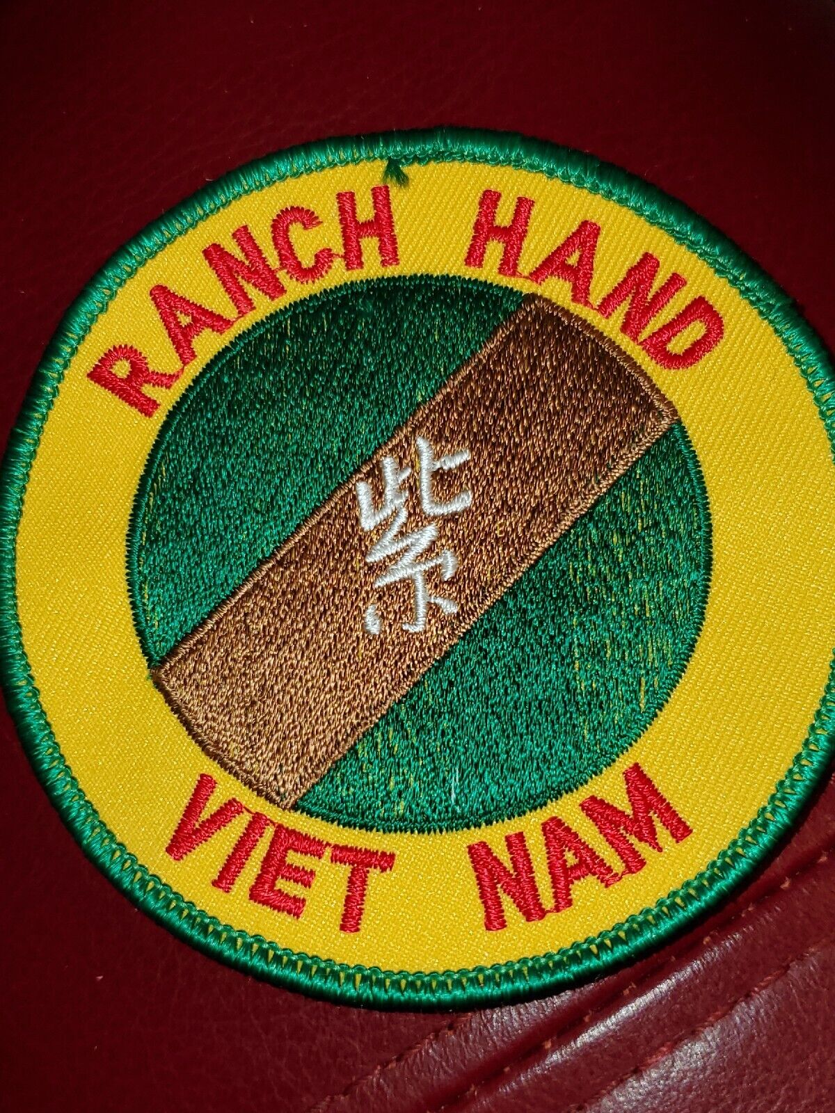 1960s Army Agent Orange Deforestation Aviation Detachment Vietnam Patch L@@K