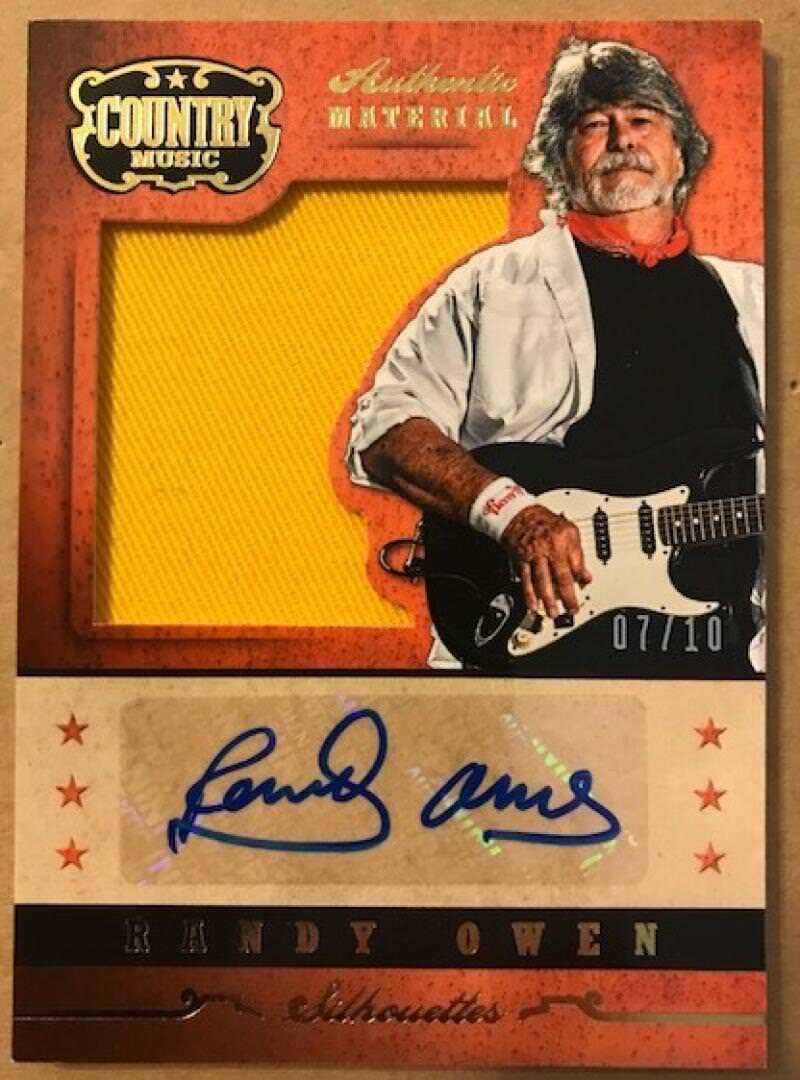 2014 Panini Country Music Silhouette Signature Materials Pick From List