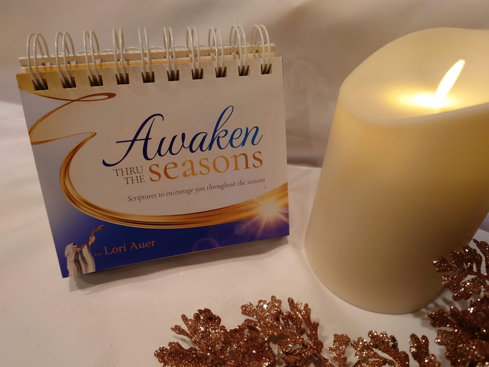 Awaken Thru the Seasons Perpetual Calendar Desktop Christian Gift Inspirational