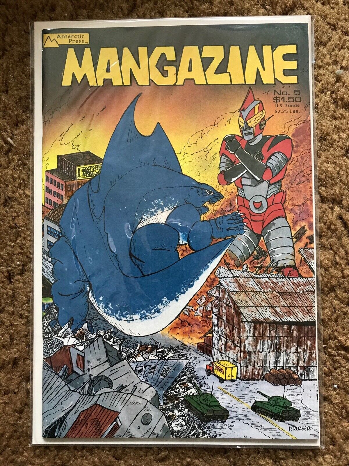 Mangazine #5 Antarctic Press Dec 1986 