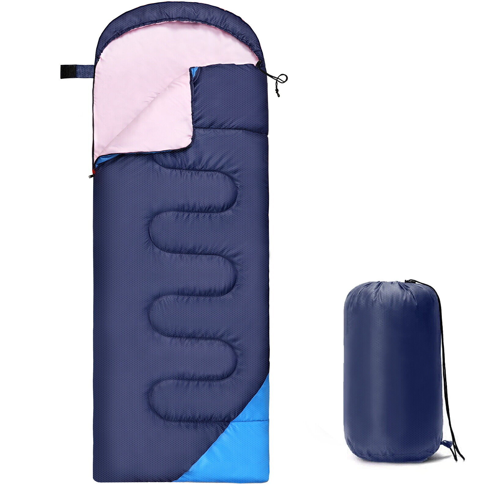 4 Season Camping Envelope Sleeping Bag Waterproof lightweight Outdoor Hiking 0 ℃