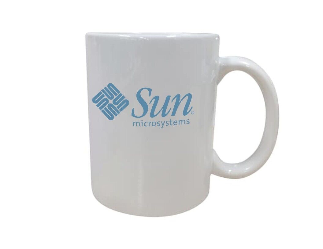 Sun Microsystems Logo Defunct Technology Company Souvenir Coffee Tea Mug Cup