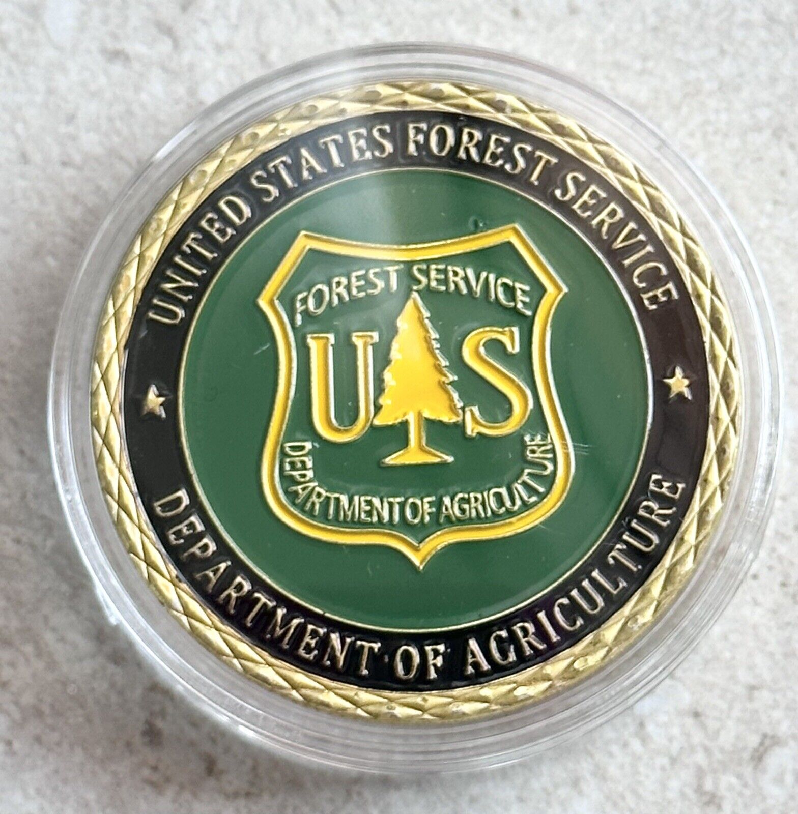 United States Forest Service Challenge Coin 