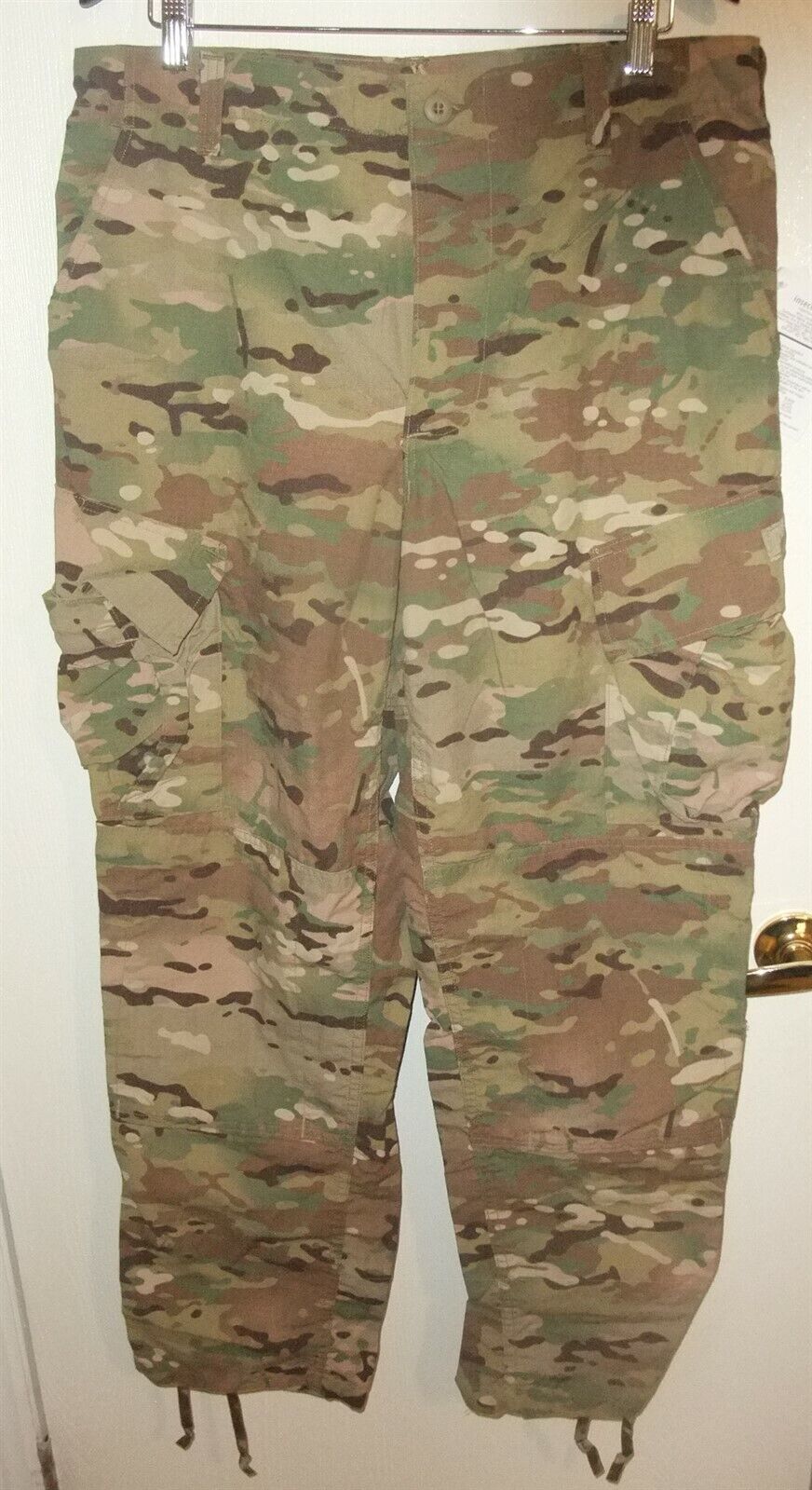 US Army Multicam OCP FR Flame Insect Resistant Pants Trousers Medium Regular NWT