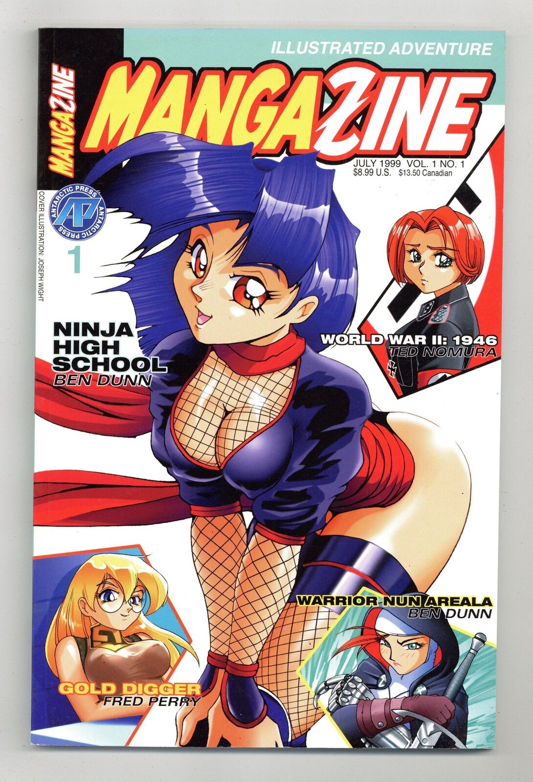 Mangazine Volume 3 #1 FN+ 6.5 1999