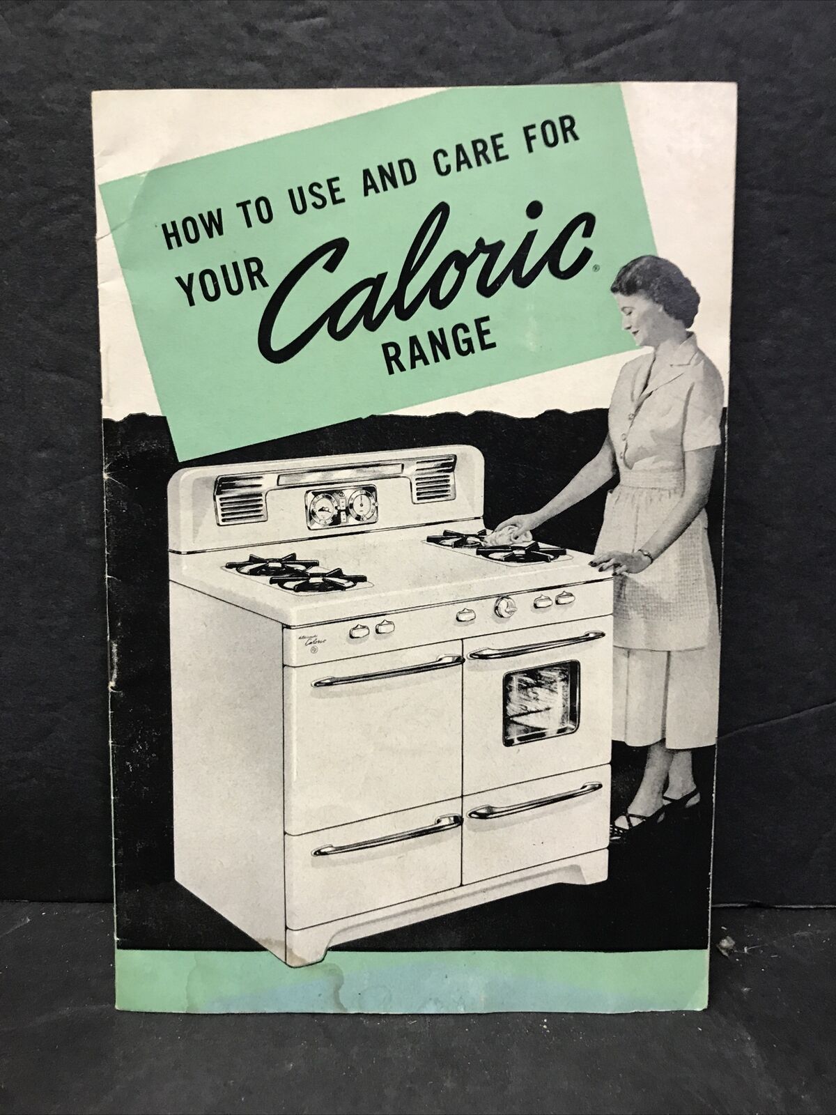Caloric Gas Range Use And Care Guide Booklet