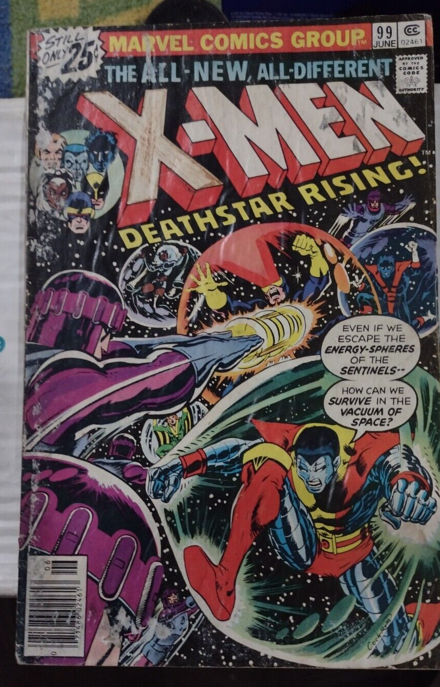 X-Men # 99 1976 MARVEL  DISNEY KEY  DEATHSTAR RISING CLAREMONT NEWSTAND UNCANNY