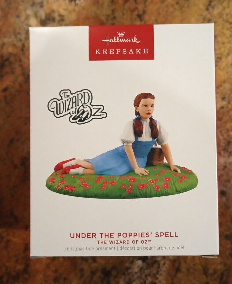  Hallmark 2023 Ornament - Under the Poppies\' Spell - The Wizard of Oz  - 24-17