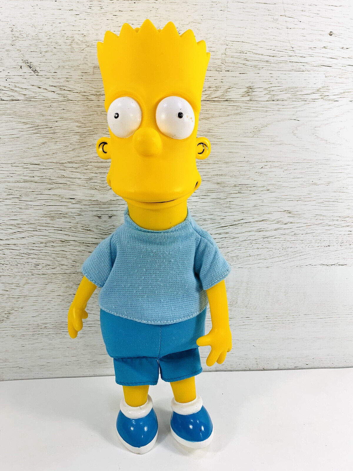 Bart Simpson 11” Collectible Doll Vinyl Soft Body By Dan Dee 1990 Matt Groening