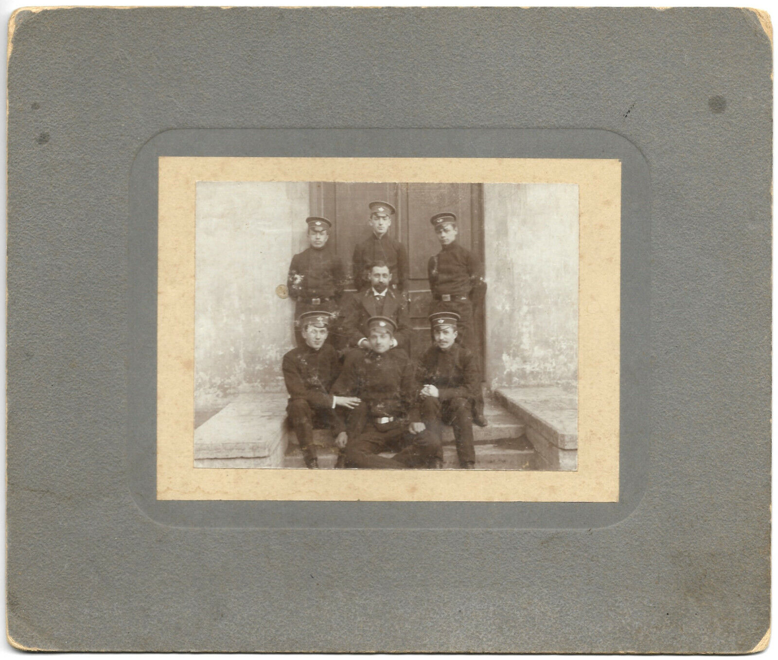 RUSSIA MILITARY PHOTO - RUSSIAN MILITARY SCHOOL SOLDIERS TOP 1900 PHOTO