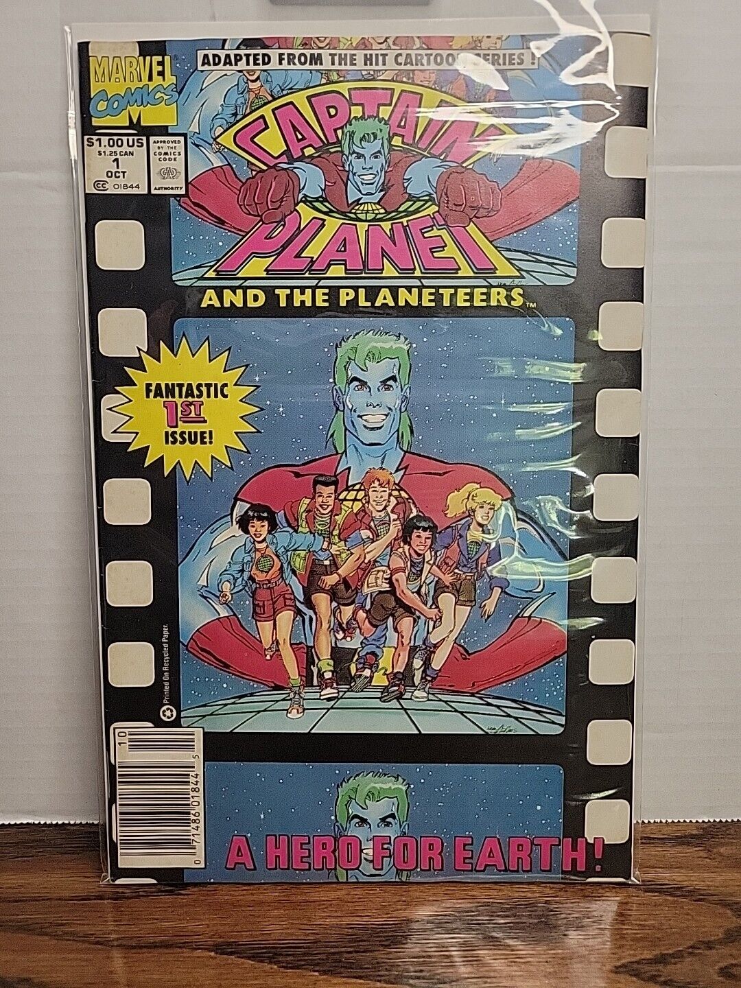 Marvel Comics- Captain Planet And The Planeteers - #1- 1991