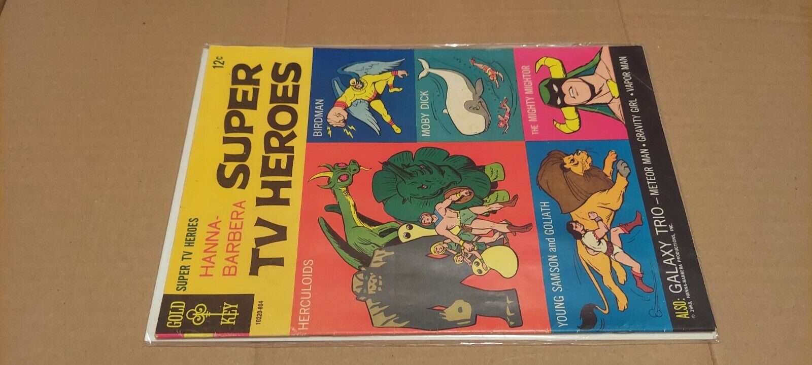 1968 Hanna-Barbera Super TV Heroes #1 GOLD KEY Herculoids Space Ghost Mightor
