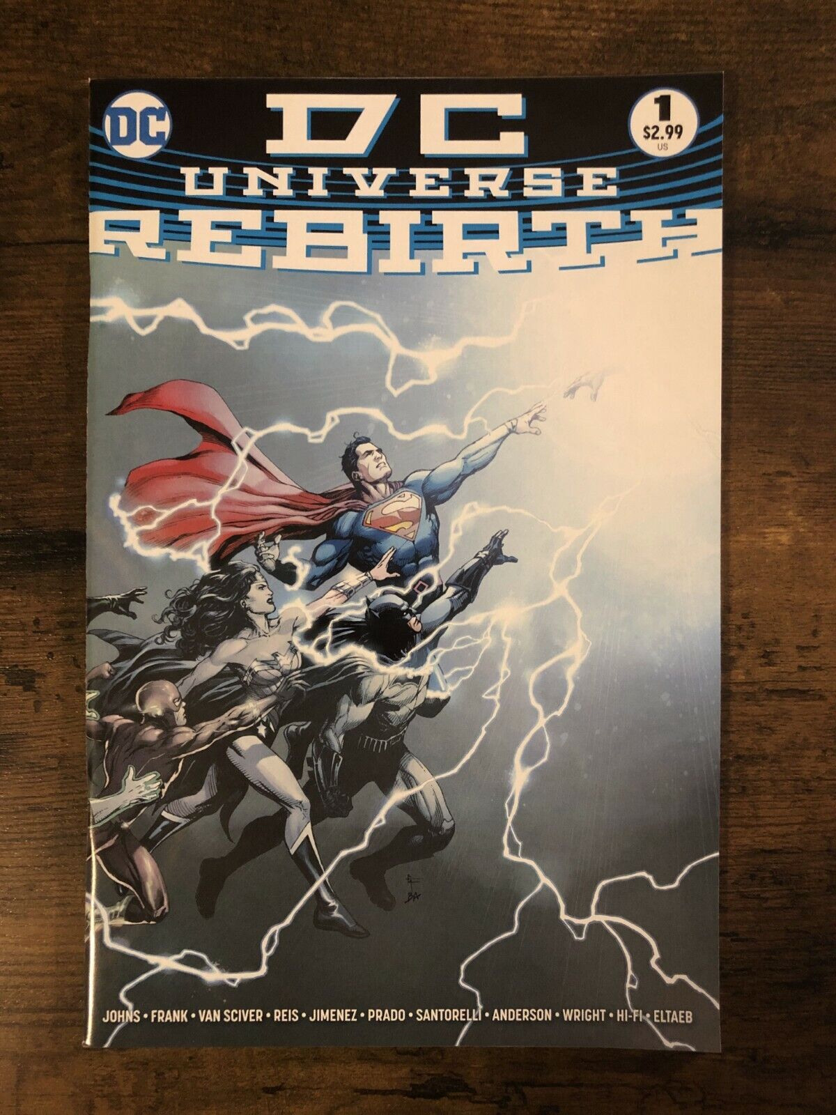 DC Universe Rebirth #1a One Shot DC Comics (Jul, 2016) 9.2 NM-