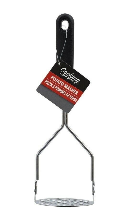Cooking Concepts Stainless-Steel Potato Mashers    10.75 in.