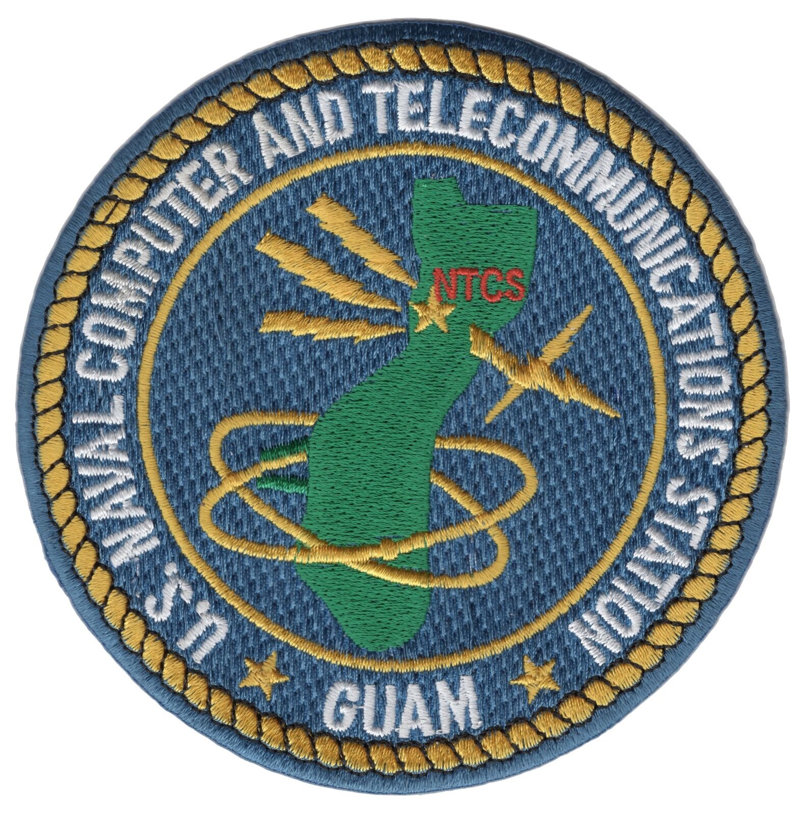 Naval Computer and Telecommunications Station Guam Patch