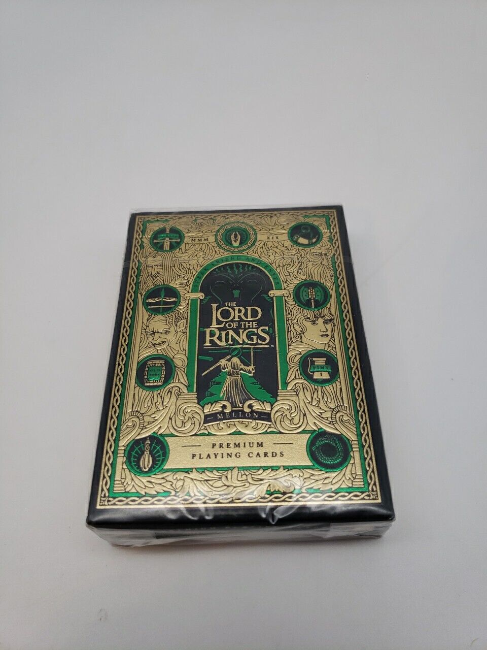 Lord of the Rings Premium Playing Cards By Theory11 (Green) BRAND NEW Sealed