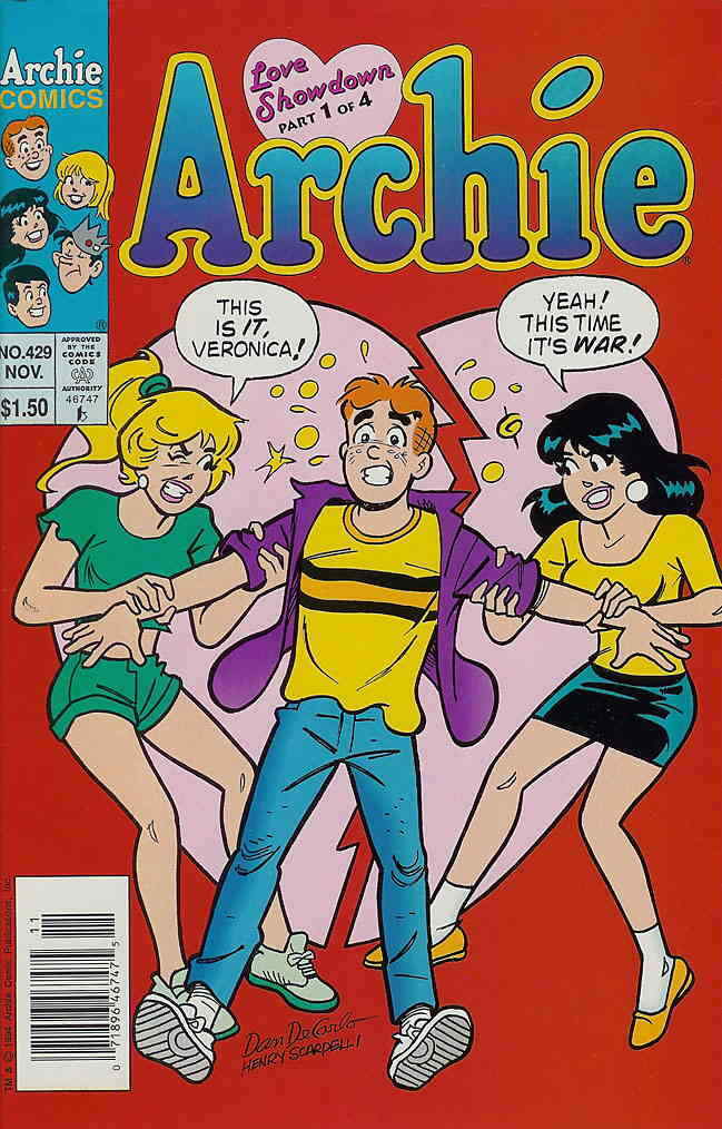 Archie #429 (Newsstand) FN; Archie | Love Showdown 1 - we combine shipping