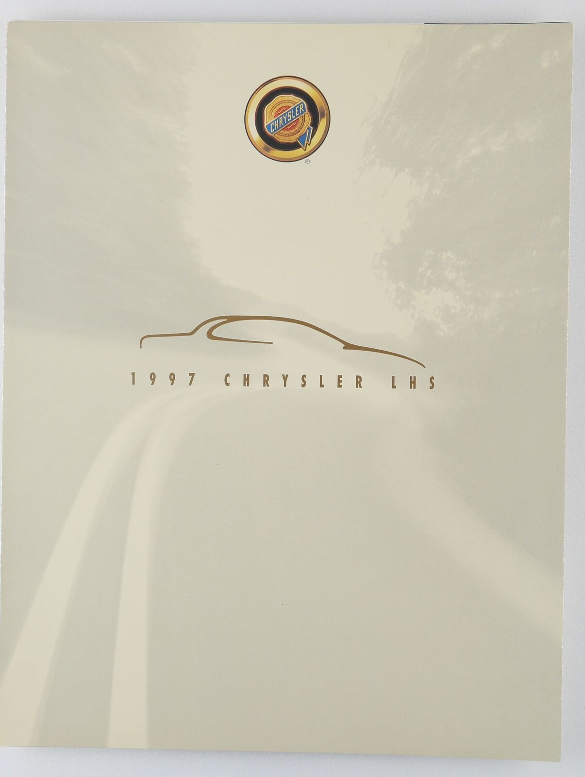 1997 Chrysler LHS Dealer Sales Magazine Catalog NOS Large Brochure Ad