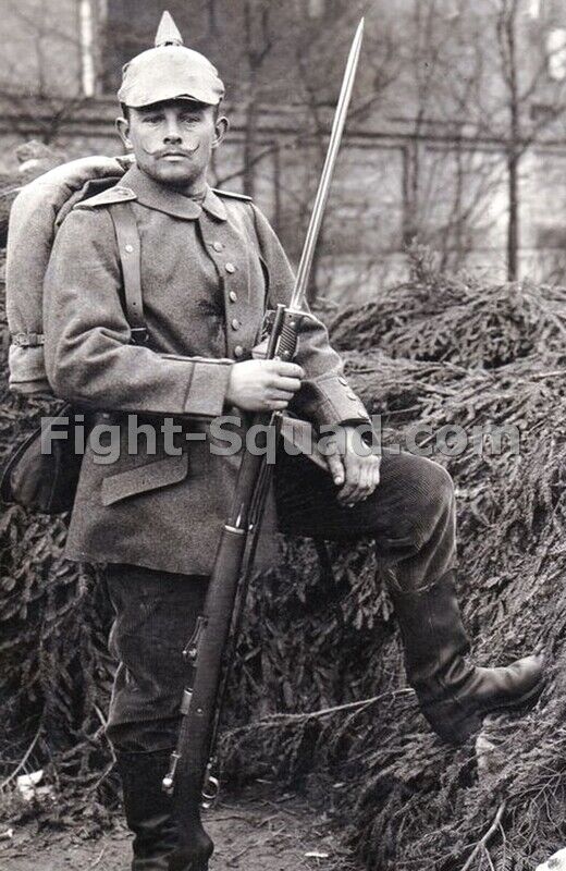 WW1 World War one Photo Picture German Soldier Erstaz-Bataillon Regiment N1 3969