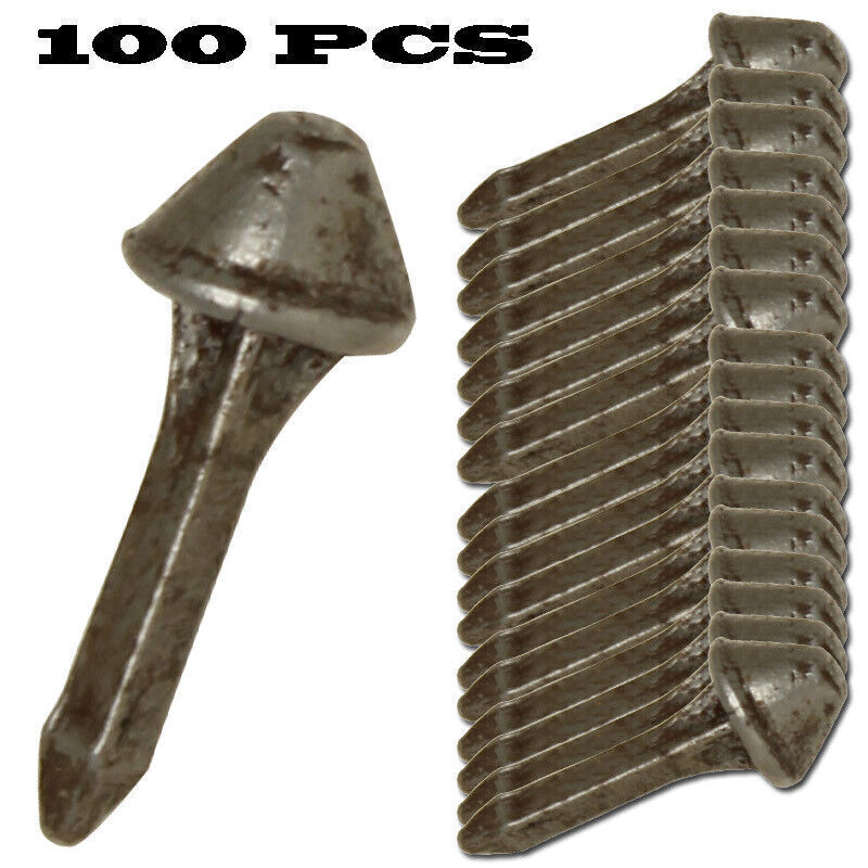 Roman Army 100 Iron Boot Traction Hob Nails Durable Sole Grip for Marching Boots