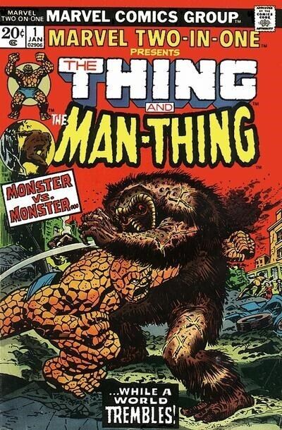 Marvel Two-In-One (1974) #1 FR/GD. Stock Image