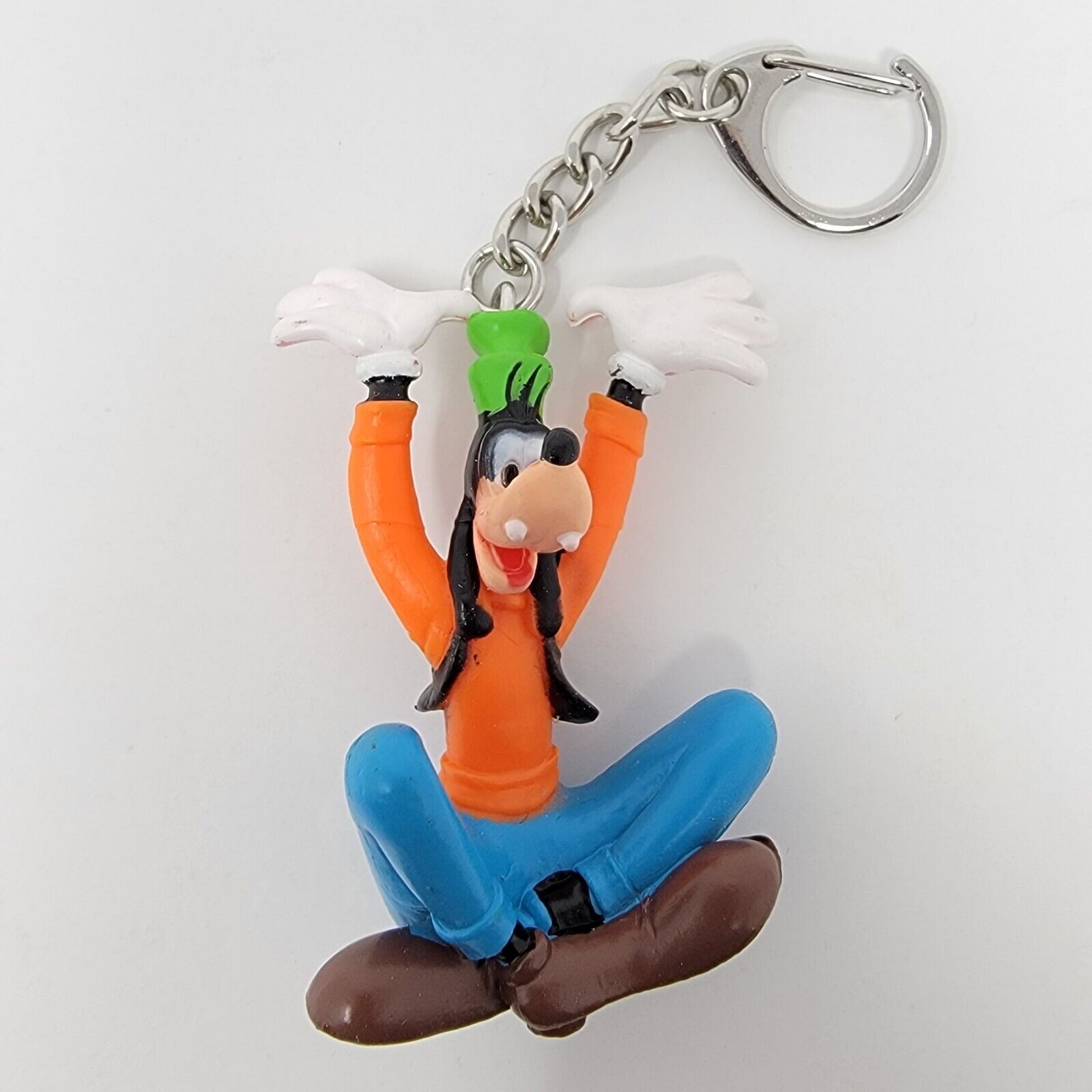 Goofy Mini Figure Plastic Key Chain 2 1/2 in. 